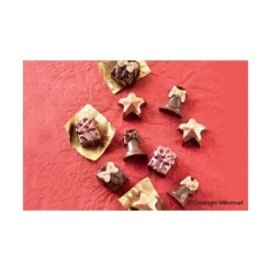 SILIKOMART Moule à Chocolat 12 Sujets Noël Easy Choc - Silicone Spécial Chocolat Outlet