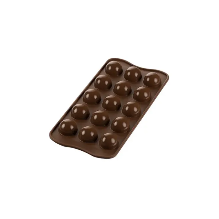 EASY CHOC Moule à Chocolat 15 Truffes - Silicone Spécial Chocolat Clearance