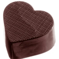 CHOCOLATE WORLD Moule à chocolat Cœur à Carreaux (x32) Outlet