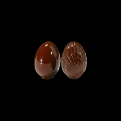 BARRY Moule à Chocolat Oeuf 150mm lisse et strié (x2) New