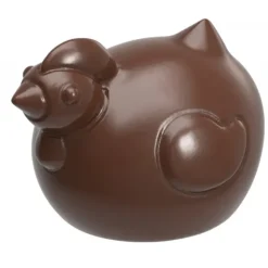 CHOCOLATE WORLD Moule à Chocolat Poule Ronde (x18)