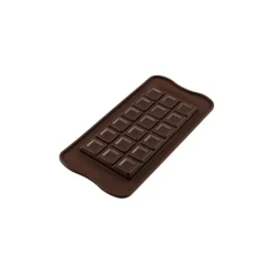 EASY CHOC Moule à Chocolat Tablette Carrés Creux - Silicone Spécial Chocolat