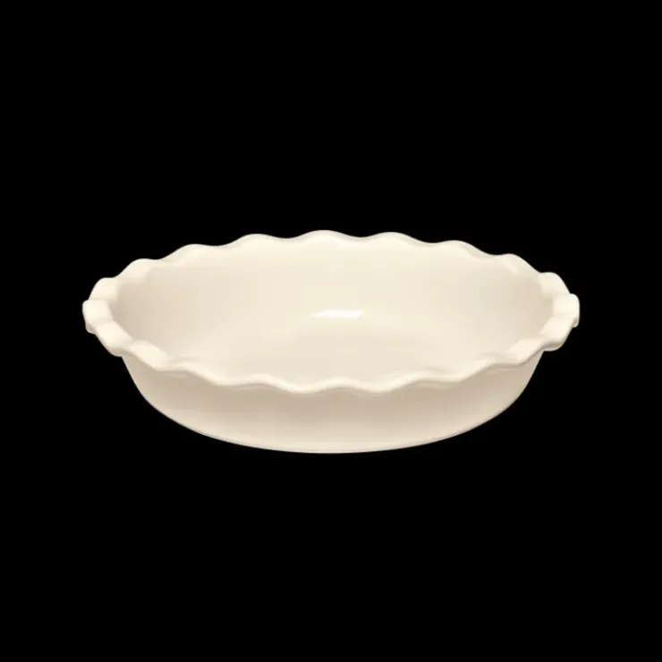 EMILE HENRY Moule à Clafoutis en Céramique Ø 26 cm Argile Hot