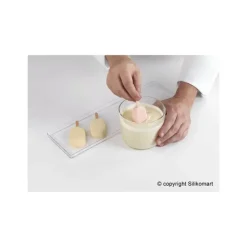 SILIKOMART Moule à Glace Silicone 16 Mini Esquimaux avec bâtonnets Online