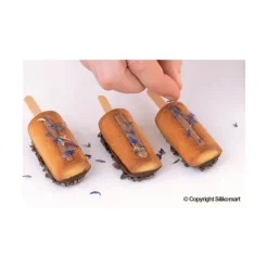 SILIKOMART Moule à glace silicone 16 mini Chic avec bâtonnets Clearance