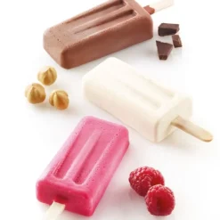 SILIKOMART Moule à Glace Silicone 4 Mini Vintage avec bâtonnets Outlet