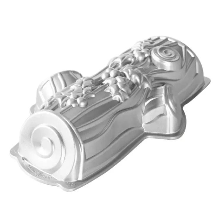 NORDIC WARE Moule à Gâteau Bûche de Noël Silver Best