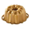 NORDIC WARE Moule à Gâteau Bundt Anniversaire Gold 2,5 L Hot
