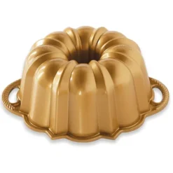 NORDIC WARE Moule à Gâteau Bundt Anniversaire Gold 1,5 L Hot