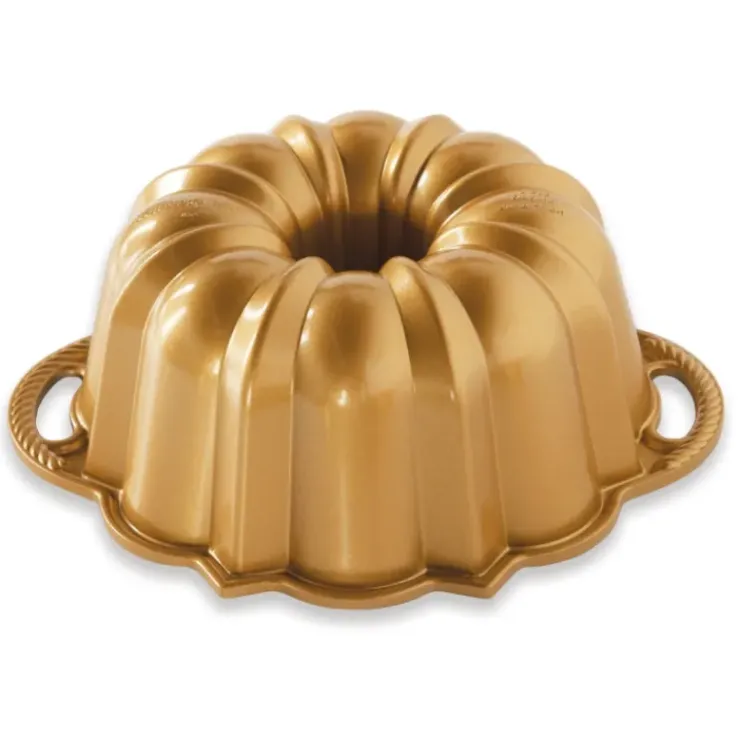 NORDIC WARE Moule à Gâteau Bundt Anniversaire Gold 1,5 L Hot