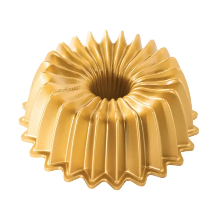 NORDIC WARE Moule à Gâteau Bundt Brilliance 1,5 L Gold Outlet