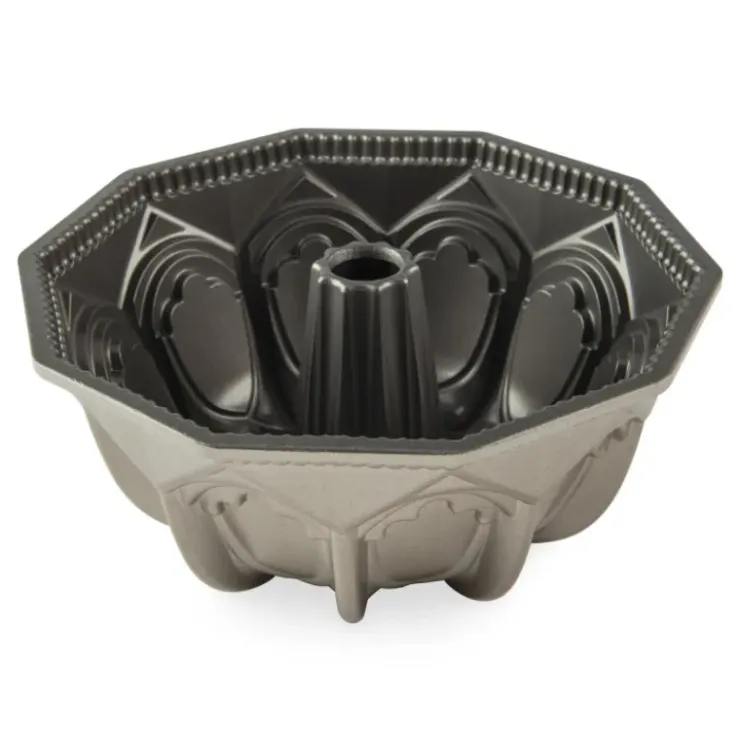 NORDIC WARE Moule à Gâteau Bundt Cathédrale Silver Outlet
