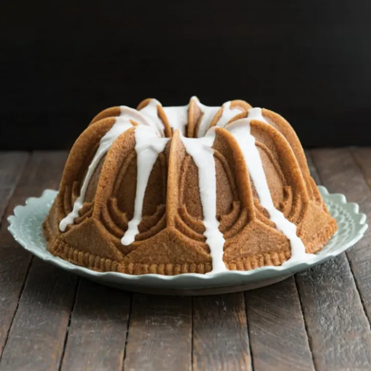 NORDIC WARE Moule à Gâteau Bundt Cathédrale Silver Outlet