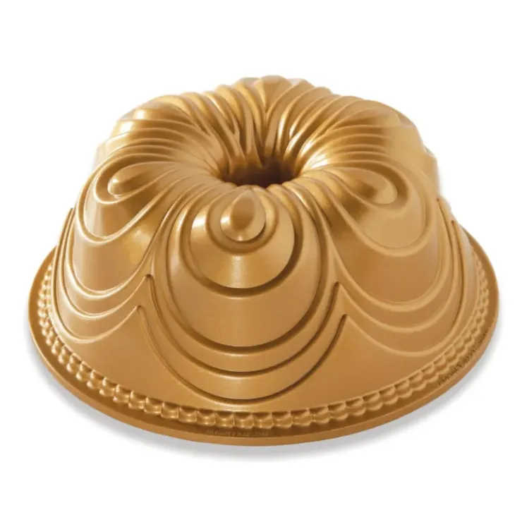 NORDIC WARE Moule à Gâteau Bundt Chiffon Royal Gold Sale