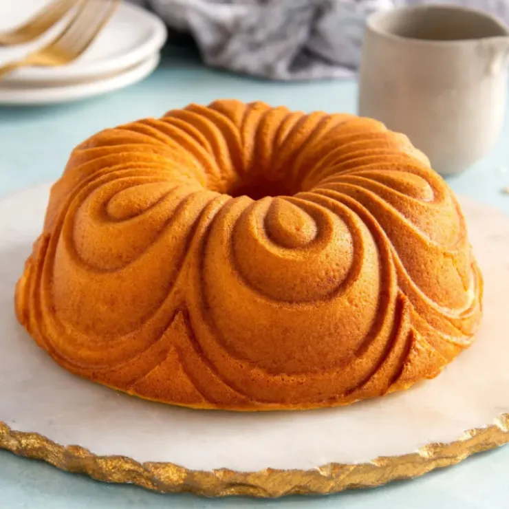 NORDIC WARE Moule à Gâteau Bundt Chiffon Royal Gold Sale