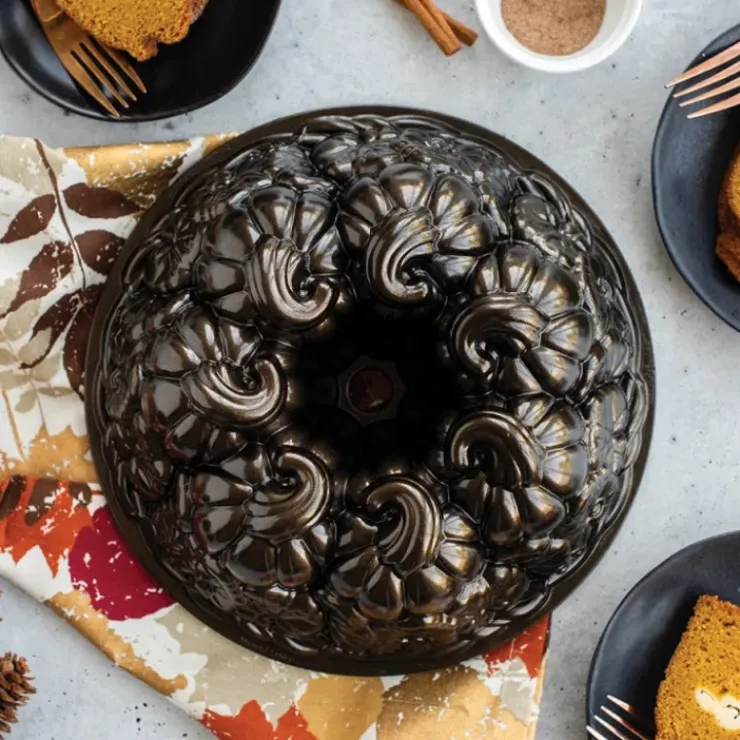 NORDIC WARE Moule à Gâteau Bundt Citrouille Bronze Online