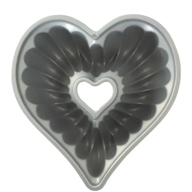 NORDIC WARE Moule à Gâteau Bundt Cœur Élégant Toffee Clearance