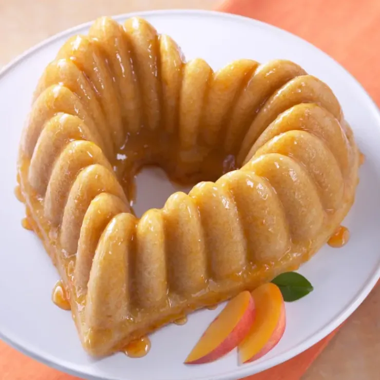 NORDIC WARE Moule à Gâteau Bundt Cœur Élégant Toffee Clearance