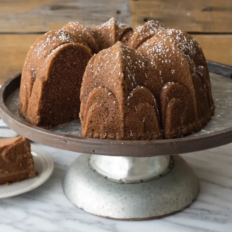NORDIC WARE Moule à Gâteau Bundt Fleur de Lys Toffee Sale