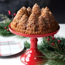 NORDIC WARE Moule à Gâteau Bundt Forêt de Sapins Silver Clearance