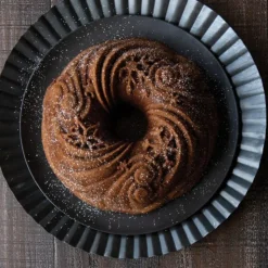 NORDIC WARE Moule à Gâteau Bundt Let It Snow Silver New