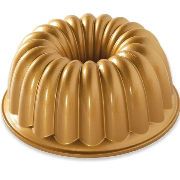 NORDIC WARE Moule à Gâteau Bundt Élégant Gold