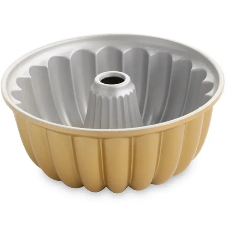 NORDIC WARE Moule à Gâteau Bundt Élégant Gold