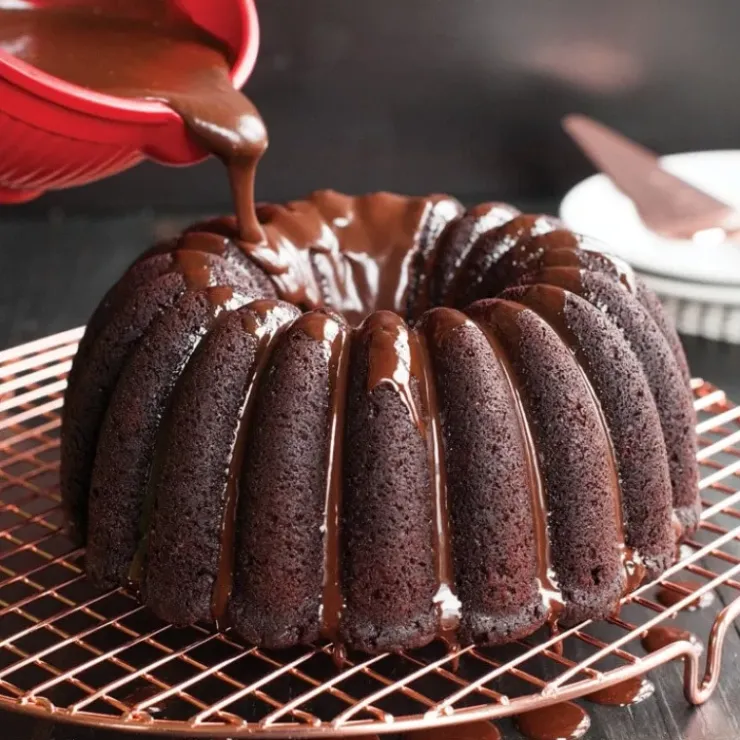 NORDIC WARE Moule à Gâteau Bundt Élégant Gold