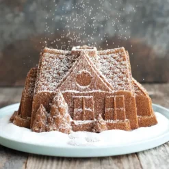 NORDIC WARE Moule à Gâteau Bundt Maison Silver