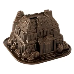NORDIC WARE Moule à Gâteau Bundt Maison Hantée Bronze Hot