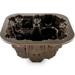 NORDIC WARE Moule à Gâteau Bundt Maison Hantée Bronze Hot