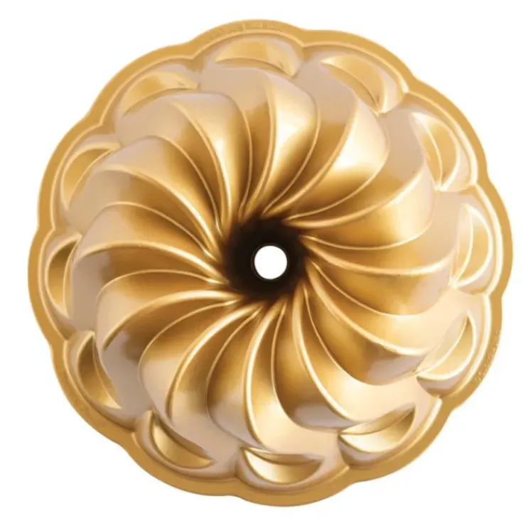 NORDIC WARE Moule à Gâteau Bundt Pirouette Gold Sale