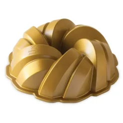 NORDIC WARE Moule à Gâteau Bundt Torsadé Gold Hot