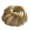 NORDIC WARE Moule à Gâteau Bundt Tourbillon Gold Best