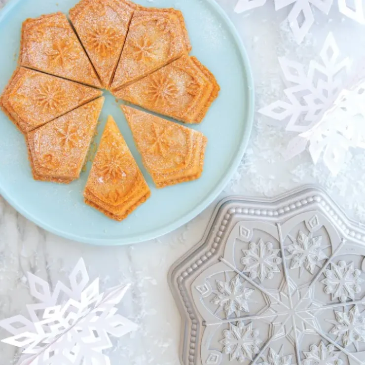 NORDIC WARE Moule à Gâteau Flocon de Neige Silver Sale
