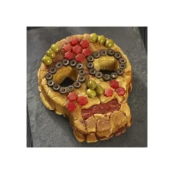 WILTON Moule à Gâteau Tête de Mort 24.3x30.2x4 cm