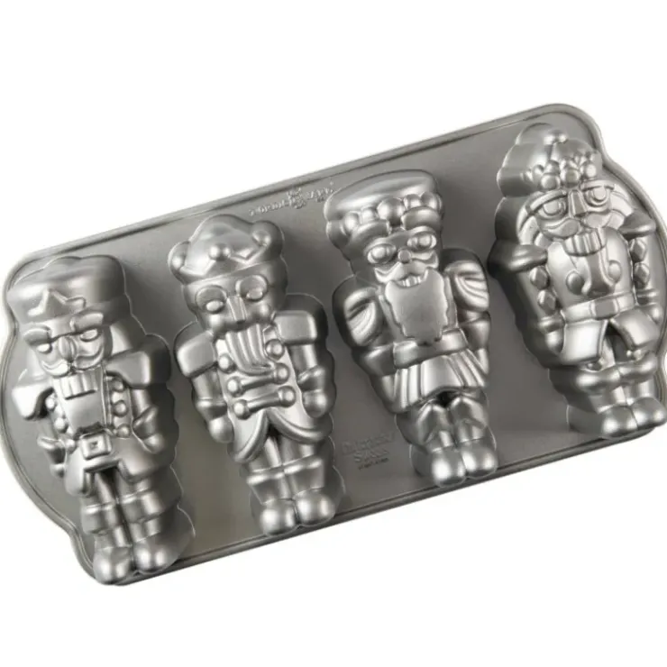 NORDIC WARE Moule à Gâteaux Casse-Noisettes (x4) Silver Sale