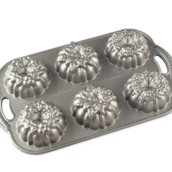 NORDIC WARE Moule à Gâteaux Couronnes de Noël (x6) Silver Discount