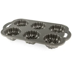 NORDIC WARE Moule à Gâteaux Couronnes de Noël (x6) Silver Discount