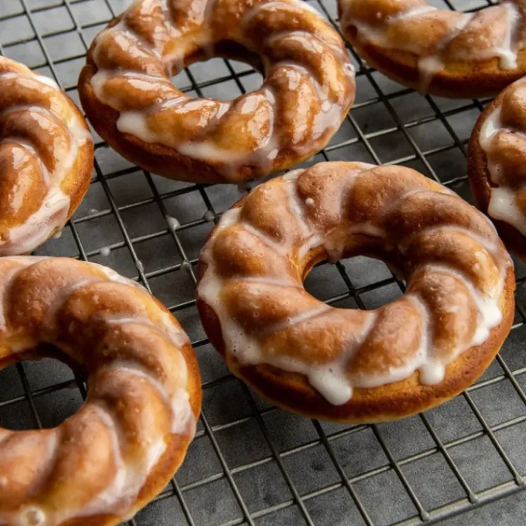 NORDIC WARE Moule à Gâteaux Donuts Torsadés (x6) Pro Cast Hot