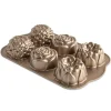 NORDIC WARE Moule à Gâteaux Fleurs (x6) Toffee