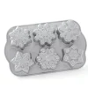 NORDIC WARE Moule à Gâteaux Flocons de Neige (x6) Silver Clearance
