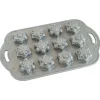 NORDIC WARE Moule à Gâteaux Flocons de Neige (x12) Silver Sale