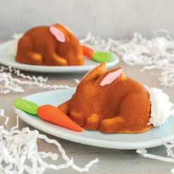 NORDIC WARE Moule à Gâteaux Lapins (x6) Toffee Discount