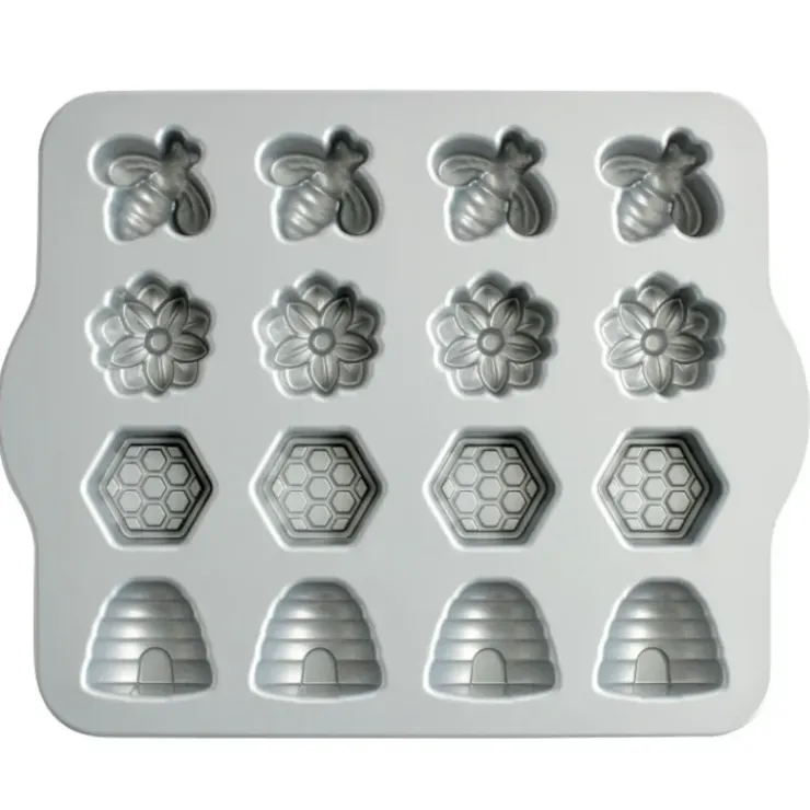 NORDIC WARE Moule à Gâteaux Monde des Abeilles (x16) Toffee Clearance
