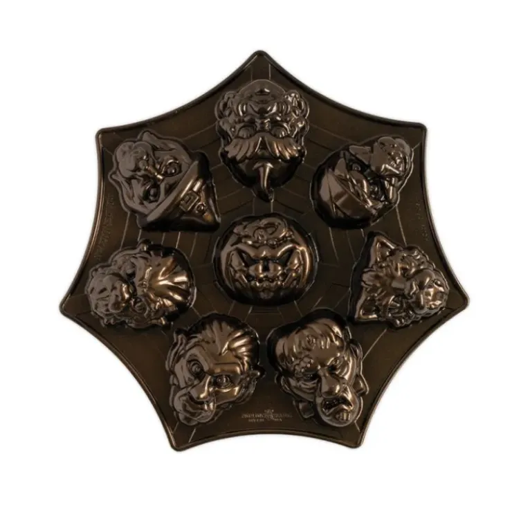 NORDIC WARE Moule à Gâteaux Monstres (x8) Bronze Hot