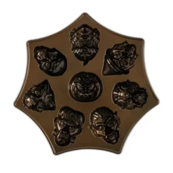 NORDIC WARE Moule à Gâteaux Monstres (x8) Bronze Hot