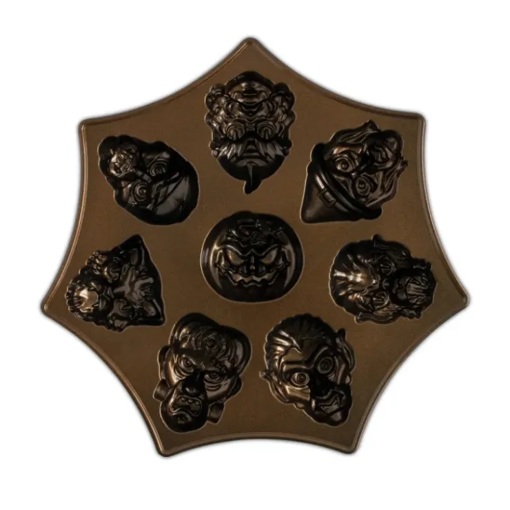 NORDIC WARE Moule à Gâteaux Monstres (x8) Bronze Hot