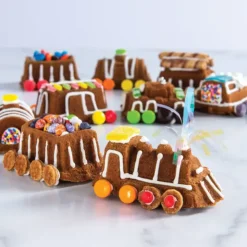 NORDIC WARE Moule à Gâteaux Petit Train (x9) Pro Cast Discount