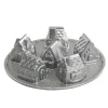 NORDIC WARE Moule à Gâteaux Petit Village (x6) Silver Best